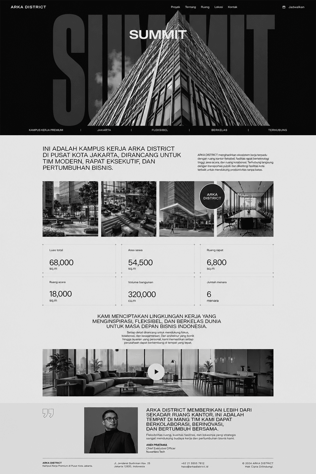 Pratinjau desain Atlas Works